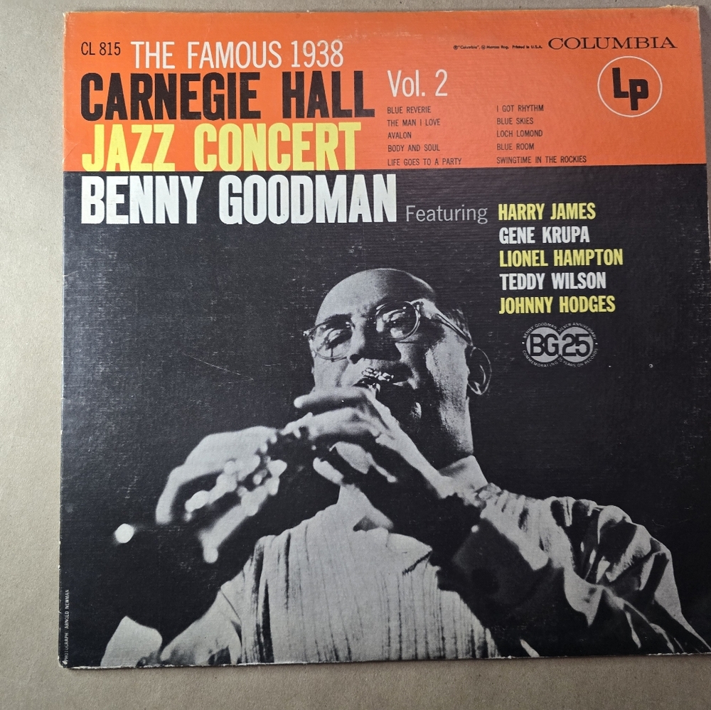 Columbia Jazz Concert Vinyl Record